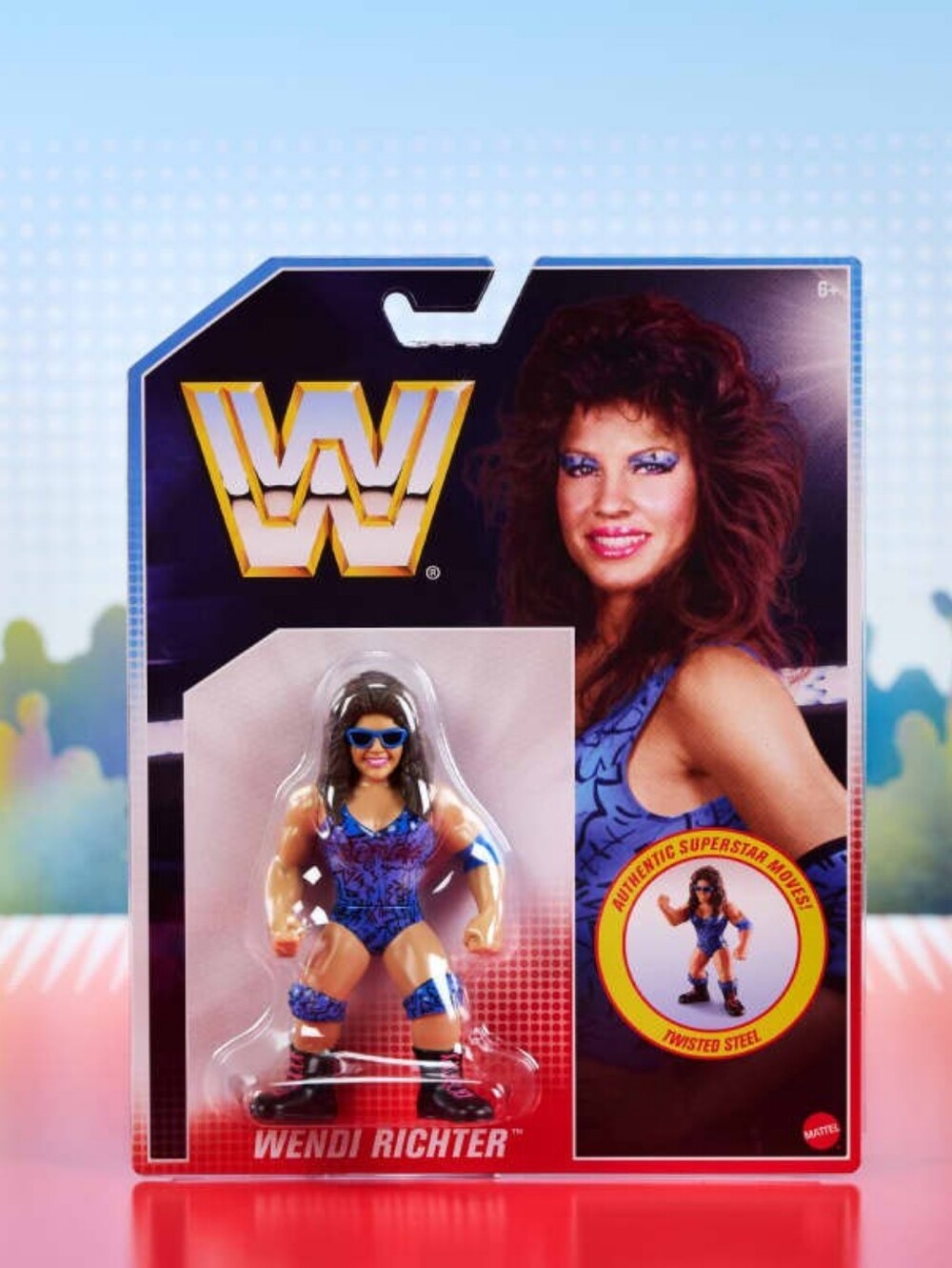 WWE Hasbro Wendi Richter Action Figure 🔥 NEW 🏆 WWF Wrestling Retro